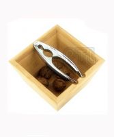 2-piece walnut set (S/S clamp and deep holder)