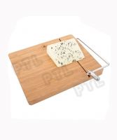 cheese wire cutter with bamboo board
