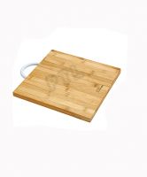 square cheese cutting board with S/S handle