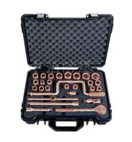 Non sparking safety tools socket set 28pcs Explosion-proof safety tools set