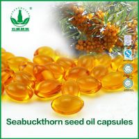 GMP Producer Sale Seabuckthorn Seed Oil Soft Capsules Healthcare Product Capsules For Health
