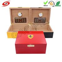 Brand New Wooden Cigar Humidor, Cigar Box