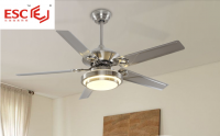 air conditioning stainless stell ceiling fan with led light