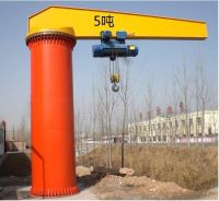 Floor mounted pillar hoist small jib crane price