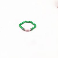 The Mouth shaped carabiner keychain hook
