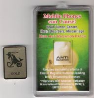 Mobile Anti Radiation Gold Patch