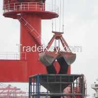 clamshell grab bucket for ship unloader