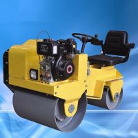 ride-on soil compactor vibration road roller