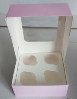 Ivory board cupcake boxes