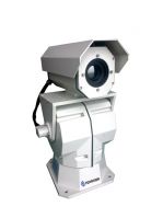 Long range thermal imaging surveillance camera