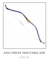 Kaya Firefox Traditional Bow