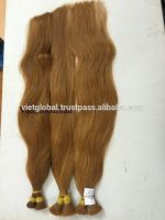 Beautiful hair double drawn straight black bulk hair extension from Vietglobalhair
