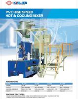 PVC High Speed Hot & Cooling Mixer