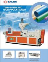 Twin Screw PVC Rigid Pipe Extruder