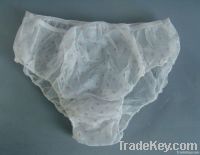 Disposable nonwoven panties