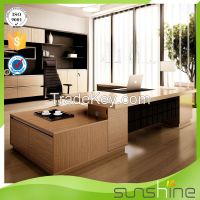 Sunshine Furniture L Shaped Wooden Executive Office Desk