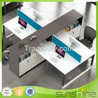 High Quality Face to Face 4 Seats Screen Workstation