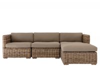 Weather Outdoor Patio Garden Sofas with Cushions HZ005