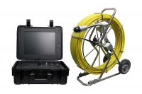 15 inch multifunctional pipe inspection camera with PT camera