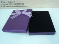 Art Paper Material And Handmade Feature Garments Cardboard Pack Box