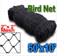 Black Knotted Anti-bird Net/hdpe+uv Bird Netting