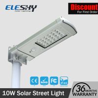 Low Voltage Led Integrated Solar Street Light Motion Sensor