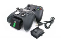 USB LED Dual Charging Dock Charger Station with 2 Rechargeable Batteries Fast Charging for XBOX ONE
