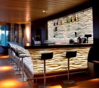 Custom Design Corian Solid Surface Fantastic Modern Bar Counter