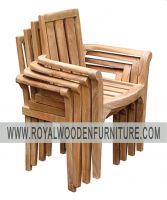 CLASSIC STACKING ARM CHAIRS