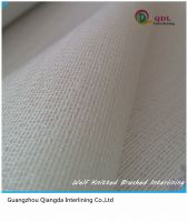 100GSM Weft-Insert Brushed(Fusible) Interlining for suits