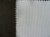 warp insert weft knit woven interlining for men's coat