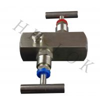 stainless steel 2 way instrument manifold valve