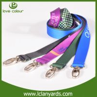 High quality custom logo polyester lanyard sublimation lanyard supplier