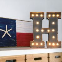 Vintage Wall Decoration Lamp Festival Gift Light Marquee Letter