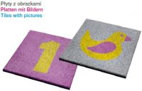 High Quality Rubber Tiles with Pictures