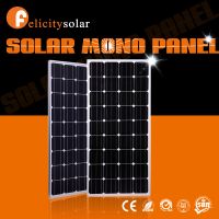 Taiwan cell 150W 18V monocrystalline solar panel for home power system