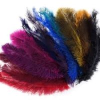 High quality cheap colorful wedding table decorative ostrich feather