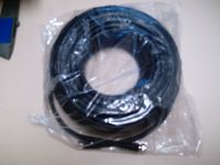 100' RG6 coaxial cable with F connectors on both ends, 75 ohm