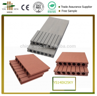 High quality outdoor WPC floor  anti-slip WPC decking