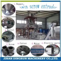 Factory price Double screw poultry feed machine