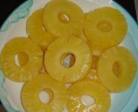 canned pineapple rings