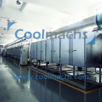 Belt dryer for vegetables and fruits dehydration processing line