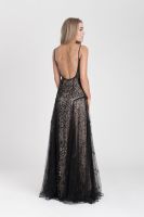 Elegant Evening Dress With Exquisite Lace Classic Design