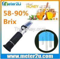 China bee brewing meter honey refractometer RHB-90ATC