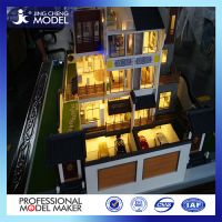 Building Model Making, Tiny House, Ho Scale Model For Villa