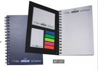 spiral notebook with hard cover