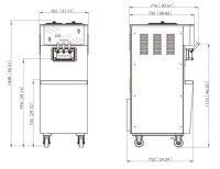 DW138TC yogurt ice cream machine