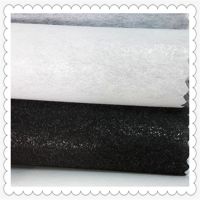 free samples polyester nonwoven 1025HF fusible interlining fabric for embroidery