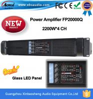 2016 newest lab  fp20000q high quality power amplifier 2200W*4 channels