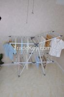 Two Layer Aliform Clothes Laundry Rack